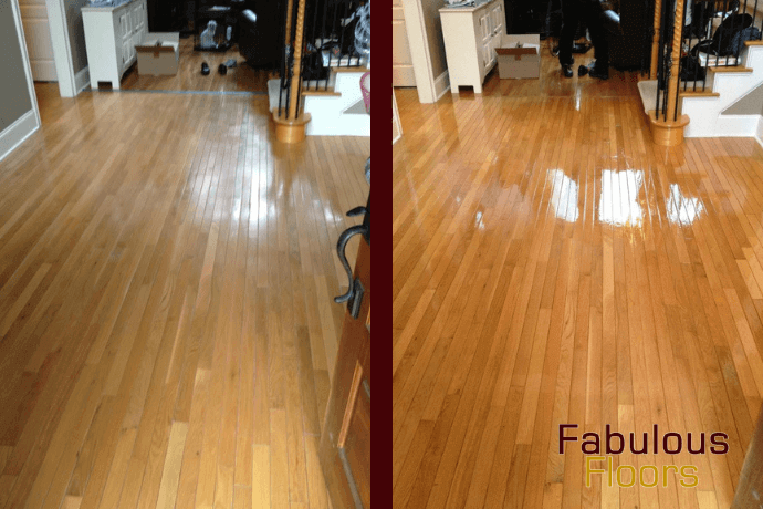 Hardwood floor resurfacing in Cockeysville, MD